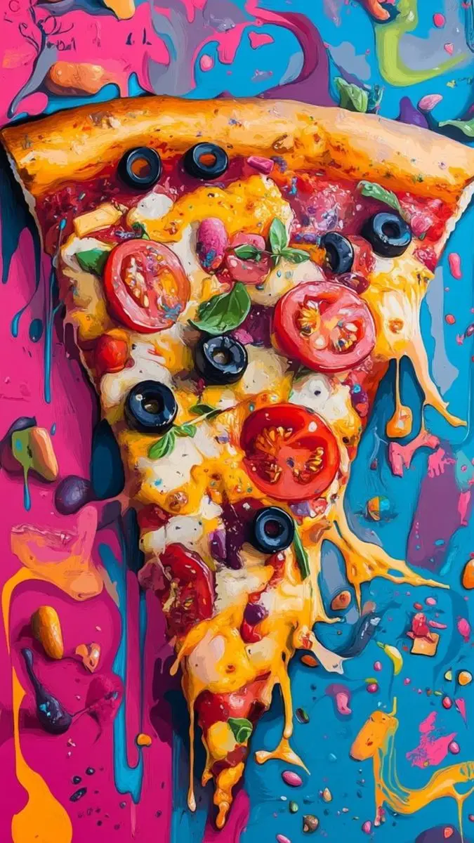 

Still Life Delicious Pizza Food 500/1000/1200/2000 PCS Jigsaw Puzzles Family Activity Game for Gameroom Bedroom Home Decor