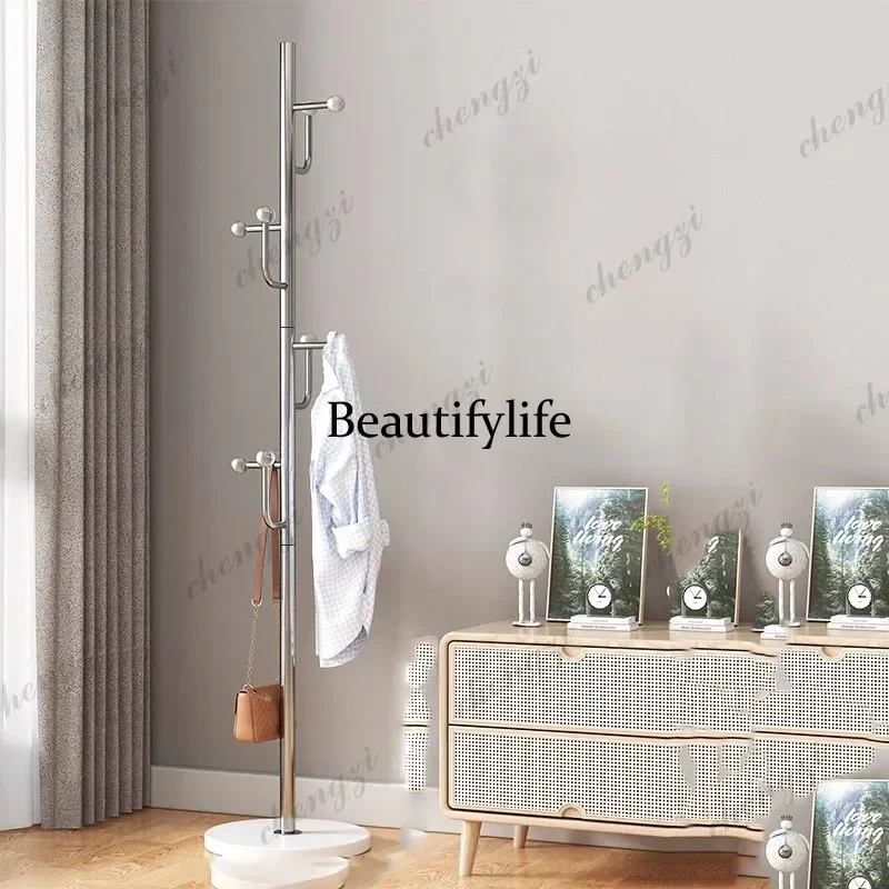 10  Rail Organizer Coat Racks Standing Garment Dress Corner Shelf Metal Coat Racks Space Saving Modern Perchero Salon FurnitureE