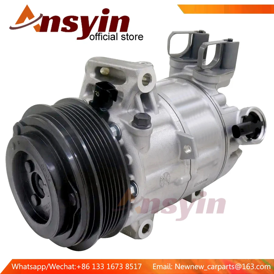 Air Conditioning AC Compressor For Jeep Wrangler Gladiator JL JLU 3.6L 2018 2019 2020 2021 2022 68292169AB