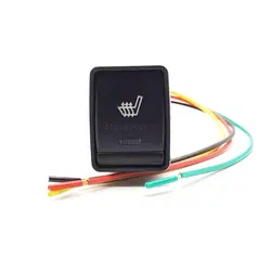 Automobile Power On Off Seat Heating Switch Seat Heated Push Button with Connector Wire For Nissan Teana Sylphy Qashqai X-TRAIL