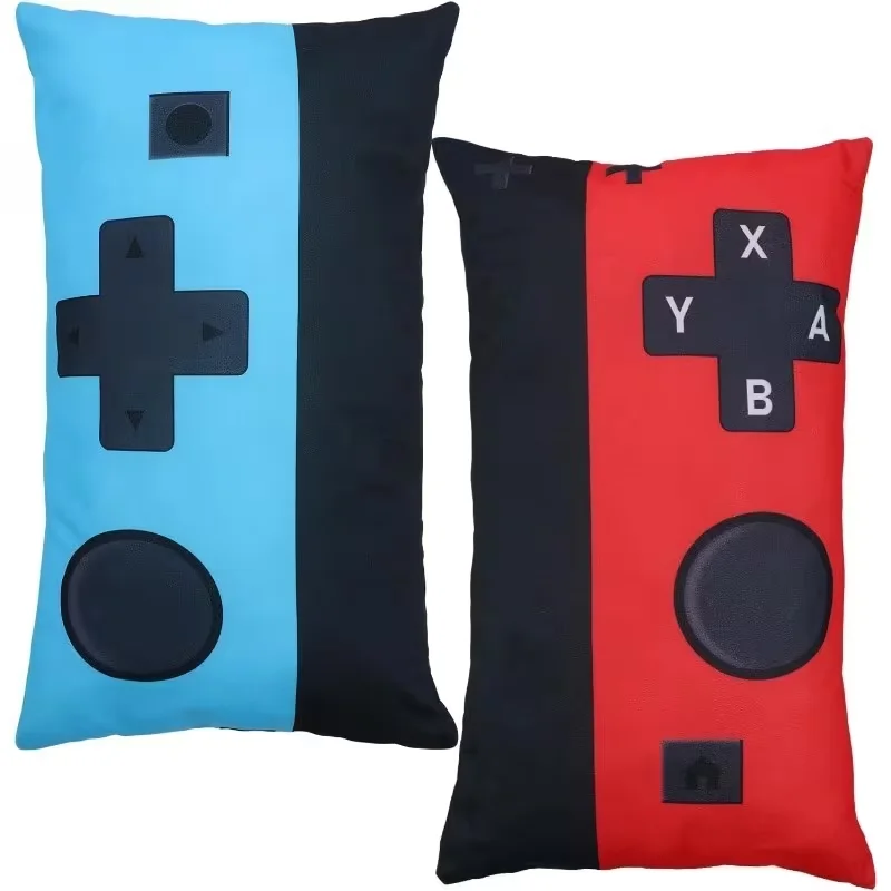 Game Controller Print Removable Washable Pillow Cover, Gaming Room Decor Cushion Case for Sofa Bedside Lumbar Support, Birthday