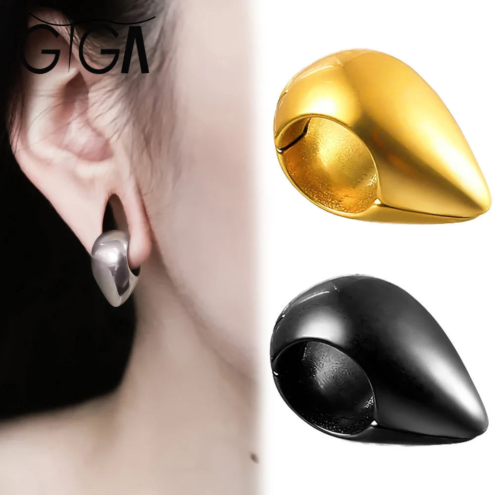 

Giga 00g Teardrop Stainless Steel Ear Expander Weights Gauges For Women, 10mm Ear Stretcher Hanger Piercing Body Jewelry