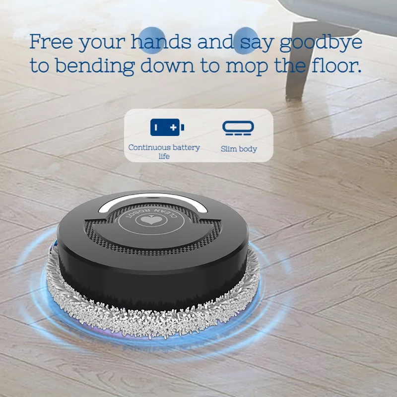 3-in-1 Sweeping Robot Intelligent home Sweeper Vacuum Wireless Cleaning Machine Automatic Sweeping Mopping All-in-one Cleaner