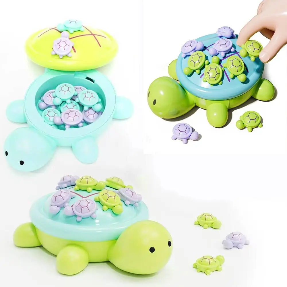 

Creative Magnetic Chess Game Cartoon Magnetic Magnetic Brain Game Color Random Turtle Design Educational Interactive Toys