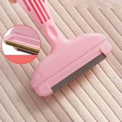 Dog Brush Pet Hair Remover Double-head Brush for Dogs Hair Collector Dogs Brushes Wool Ball Scraper Clothes Pet Fur Trimmer Comb