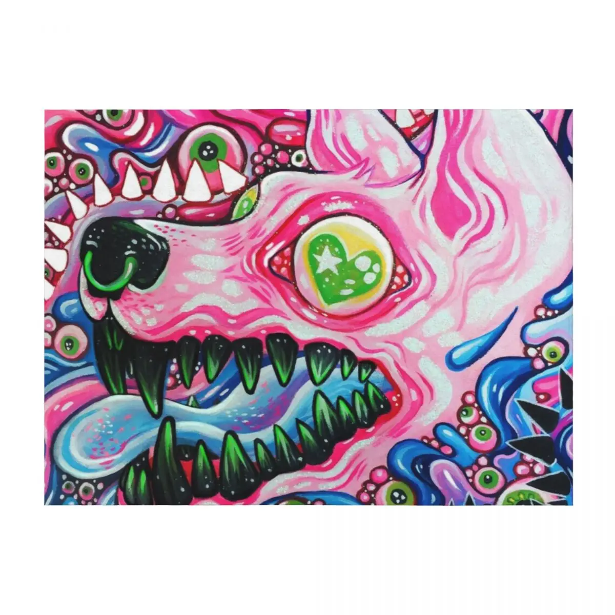 

Mini Glitterwolf Throw Blanket Hairys Single Sofa Throw Luxury Brand Blankets