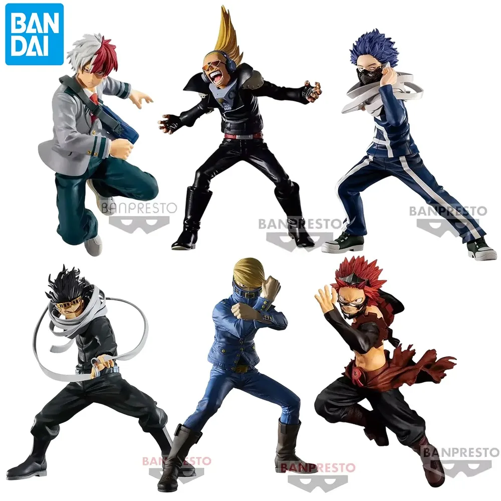 

Bandai Banpresto Original Anime My Hero Academia Shinso Hitoshi Best Jeanist Aizawa Shouta Todoroki Shoto Pvc Action Figure Toy