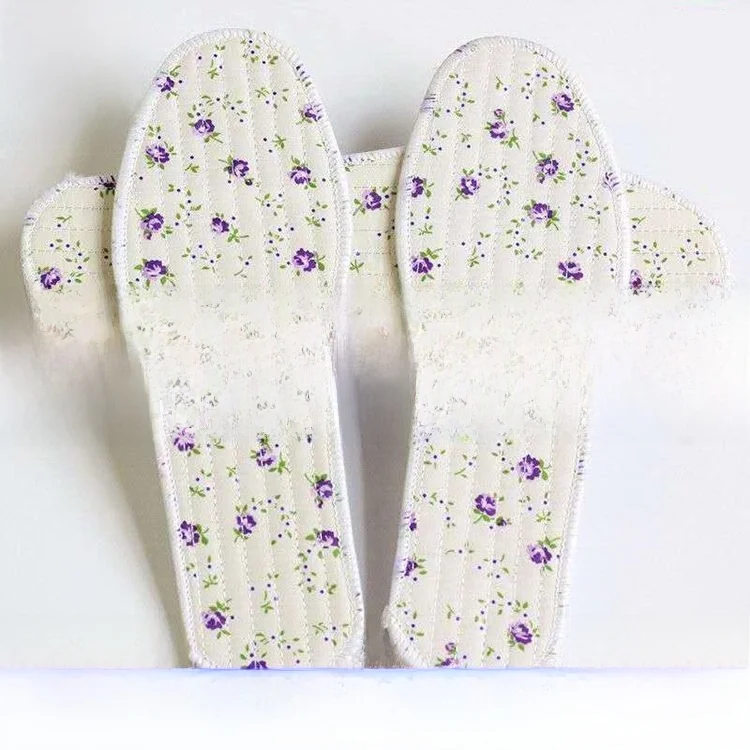 

Ultra-Soft Cotton oe Insoles Women's Fraanced Artia Anti-Odor Sweat Absorbent Breathable Sports Outdoor Accories