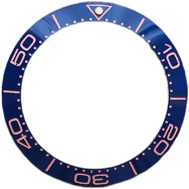 ตัวเรือนเซรามิก40มม. เข้ากันได้กับ Omega Omega ฮิปโปโปเตมัส300ซีรีส์แหวนขนาดแหวนนาฬิกาอุปกรณ์เสริม DIY ใหม่