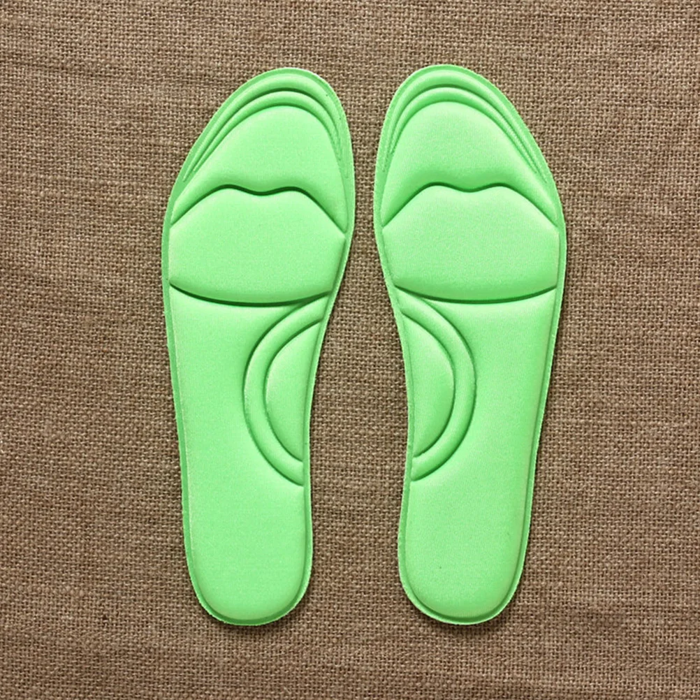 

One Pair Memory Foam Insoles for Women Shoes Size 43-46 Slow Cushioning Shock Absorption Reduce Foot Pain Walking Relief