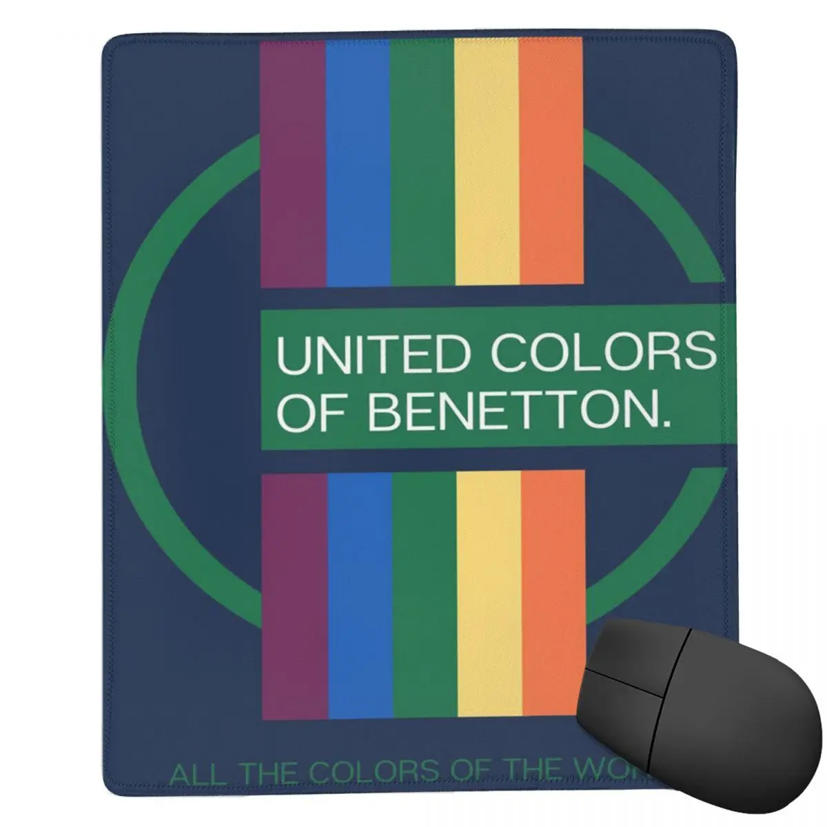 United Colors Of Benetton Mouse Pad Computer Keyboard Mouse Mat Gamer PC Laptop Desk Mat Office Accessories