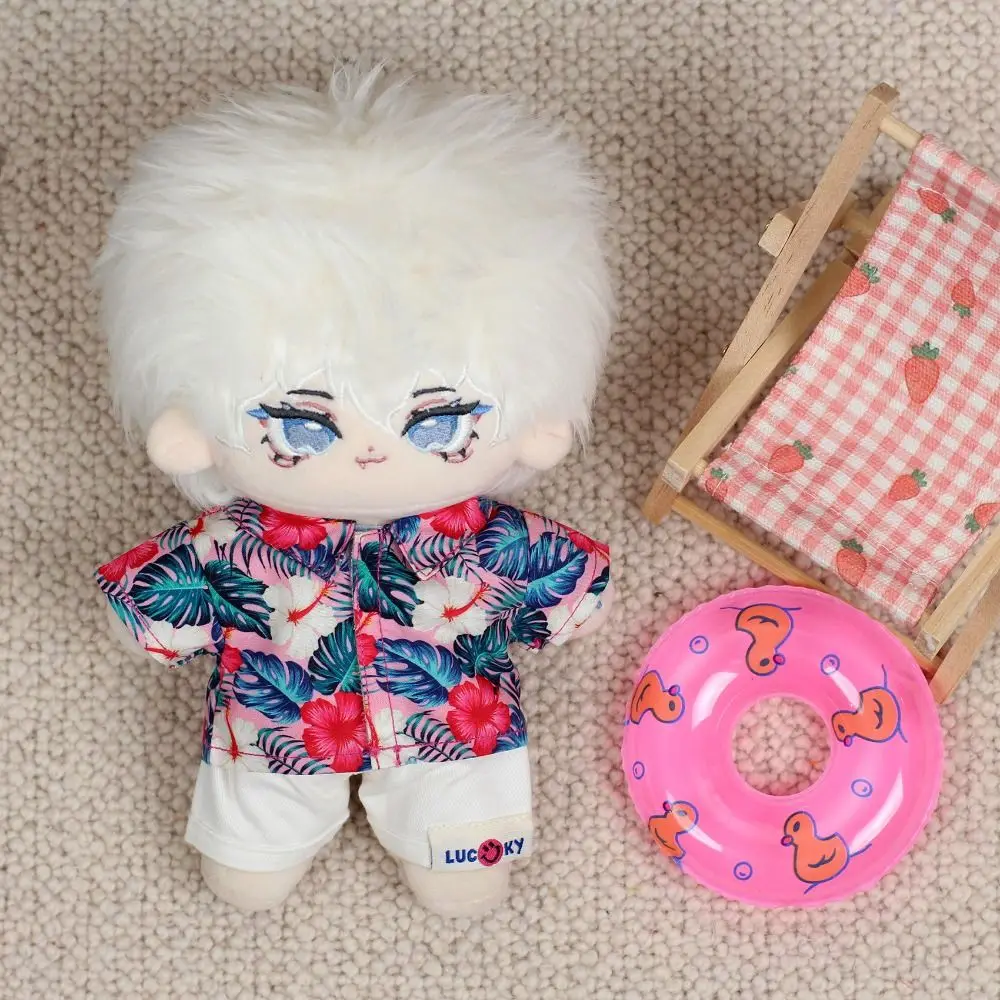 Overall Clothes Doll Beach Clothes Undercoat Multi Color 20cm Cotton Doll Clothes Toy Accessories Cute Mini Plush Toy Clothes