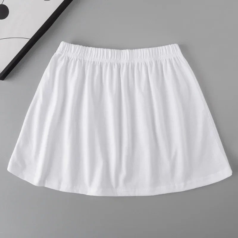 Versatile Slimming Partner Sweatshirt Bottom Skirt Layering Tool White Edge Fake Bottom Small White Skirt