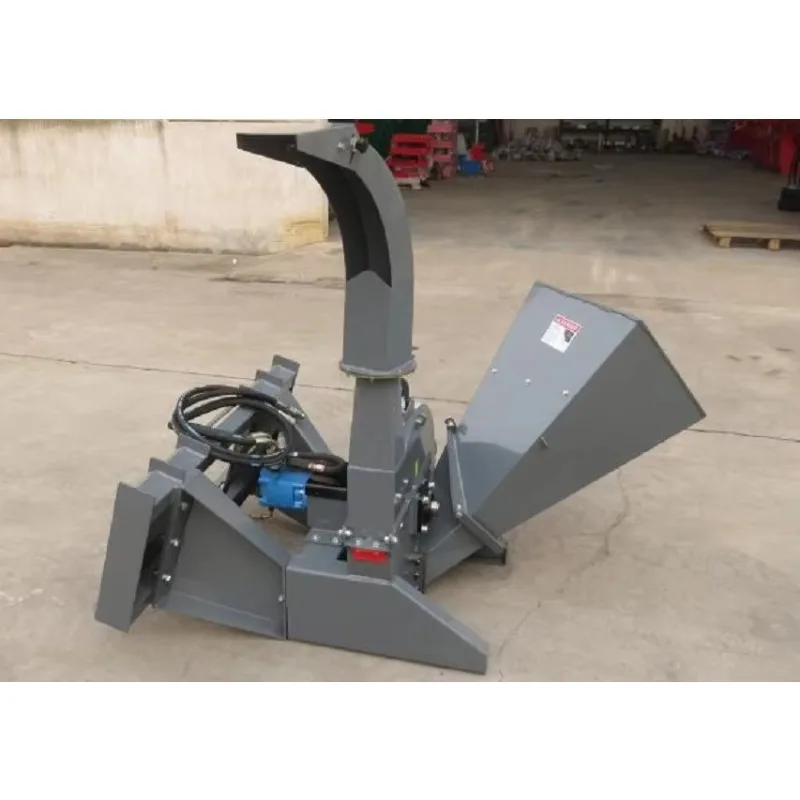 Big Wood Chipper Machine 6 Inch PTO 3-Point Hitch With Engine Motor And Pump-Oil Filter Crushers For Branches Wood Chipping