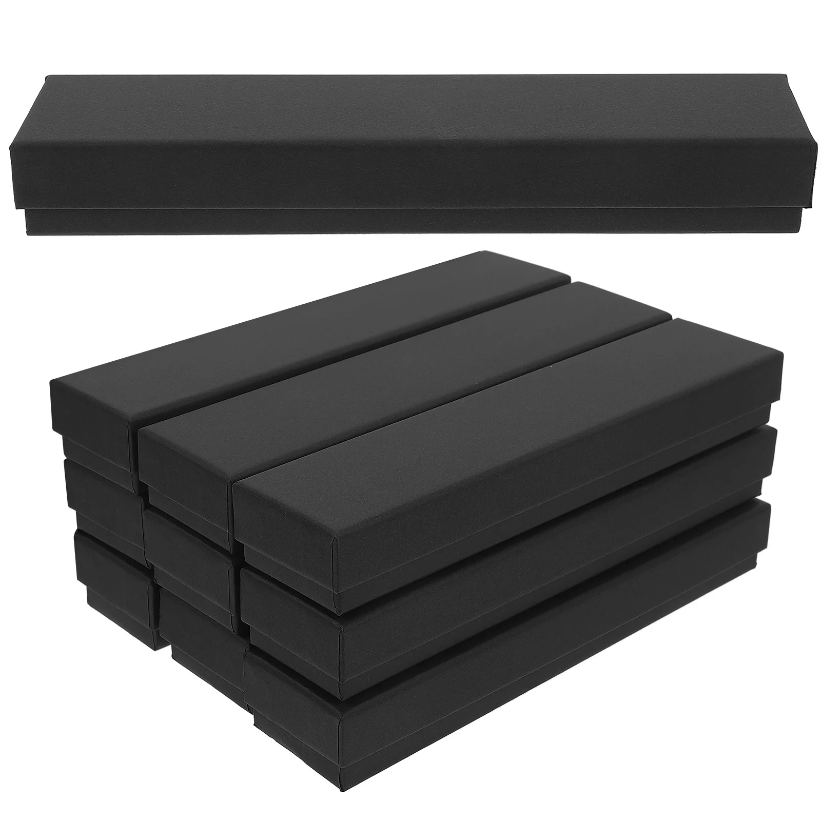 

12Pcs Jewelry Packaging Boxes Reusable Necklace Earrings Cases Classic Design Gift Storage Jewelry Box Necklace Gift Box