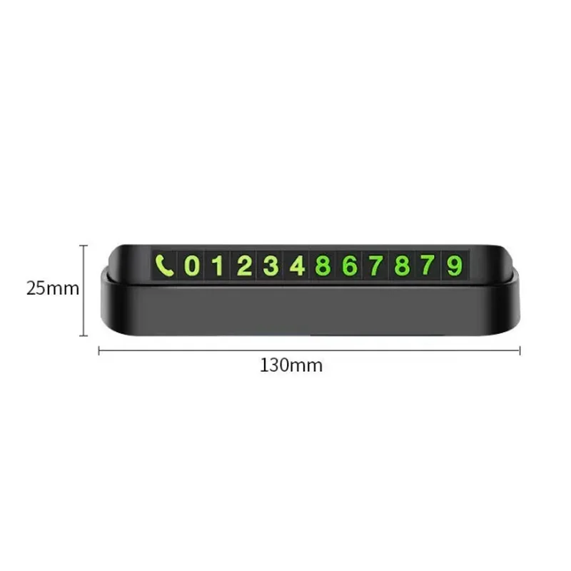 Car Temporary Parking Card Phone Number Card Plate Telephone Number Car Park Stop In Car-styling Automobile Accessories