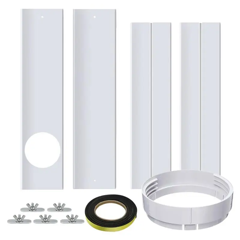 Universal Adjustable 86 Inches Air Conditioner Window Seal Portable Air Conditioner Window Seal Plates accessories for home