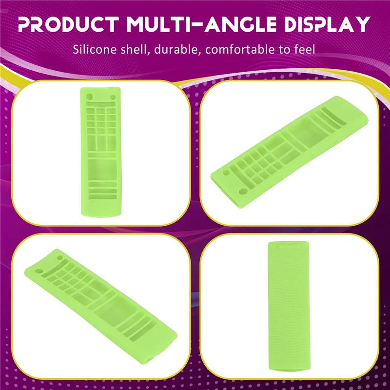ABLL-funda de silicona para Control remoto de Smart TV AKB75095307 AKB74915305 AKB75675304 cubierta de soporte a prueba de golpes