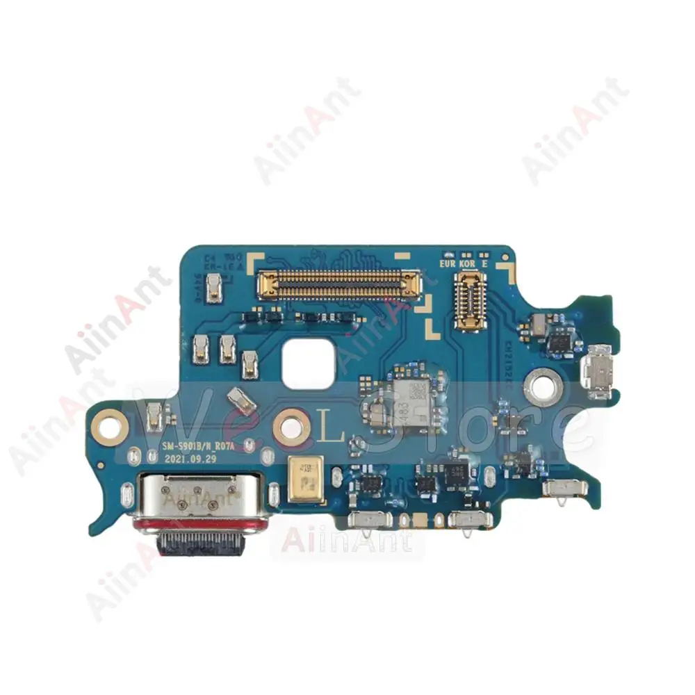 AiinAnt USB Charger Board Dock Connector Charging Port Flex Cable For Samsung Galaxy S22 Ultra Plus + S906B S906N S906U S906E