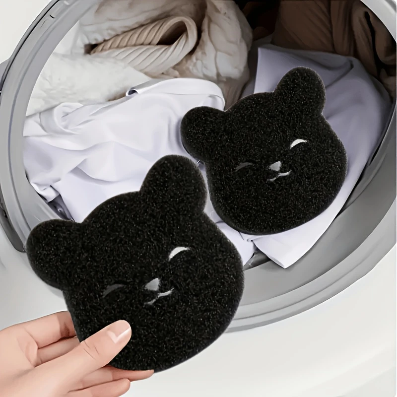 9/50pcs reusable washing machine brush filter, manual cat hair cleaner, captures broken hair and debris
