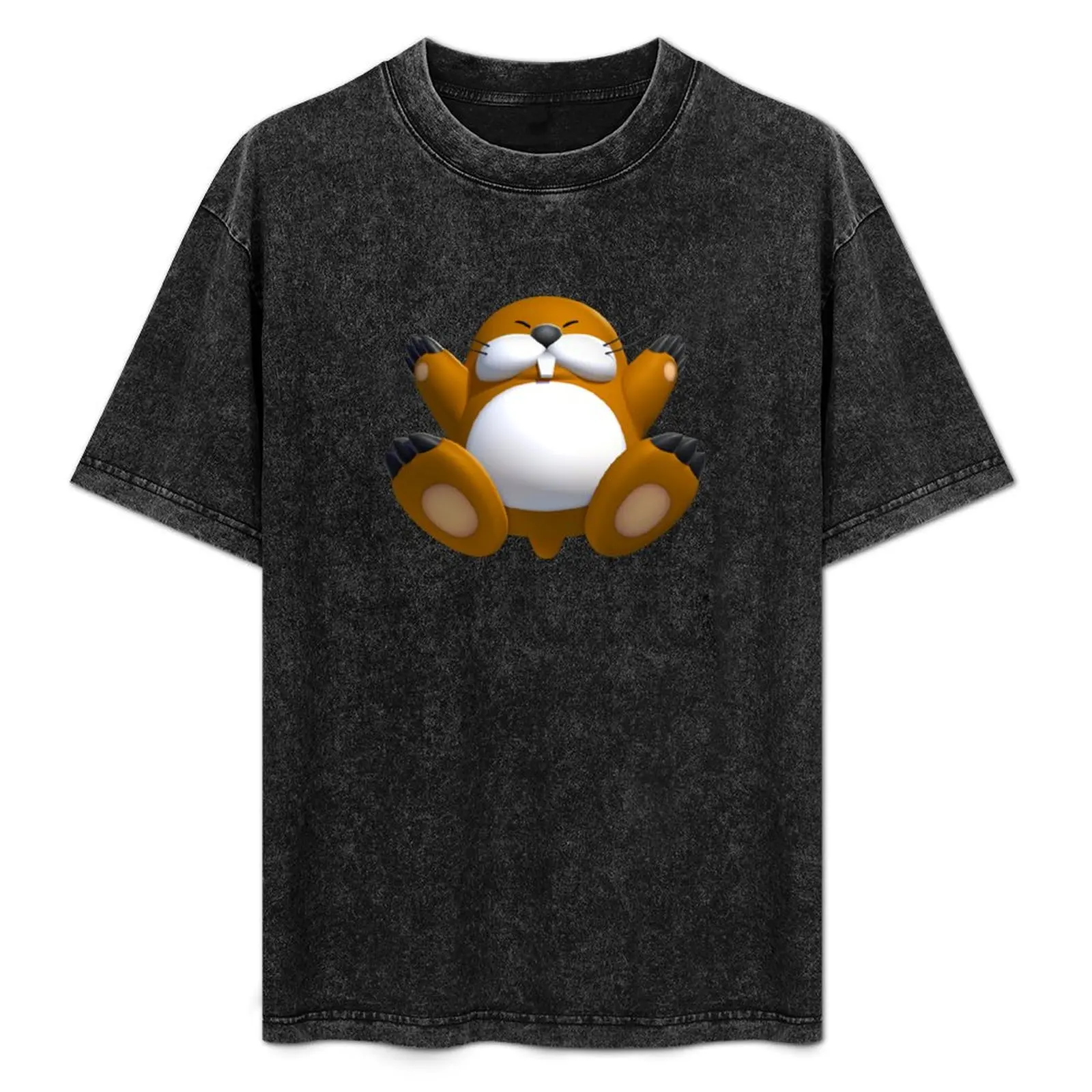 

Monty Mole T-Shirt Basic Short Sleeve Cotton Blend T-Shirt