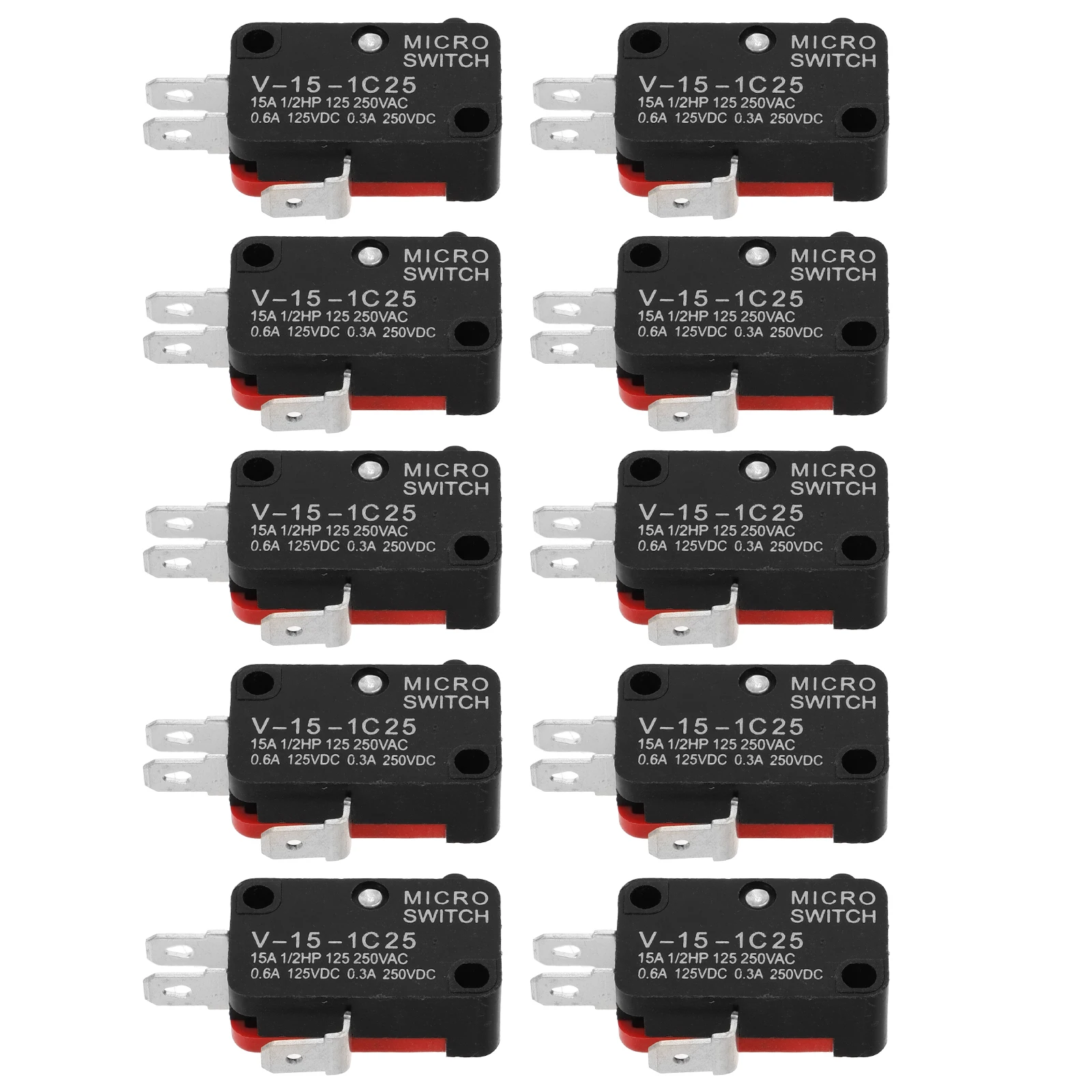 

10 Pcs Replacement Quick Operation Button Switch Mini Miniature Appliance Control