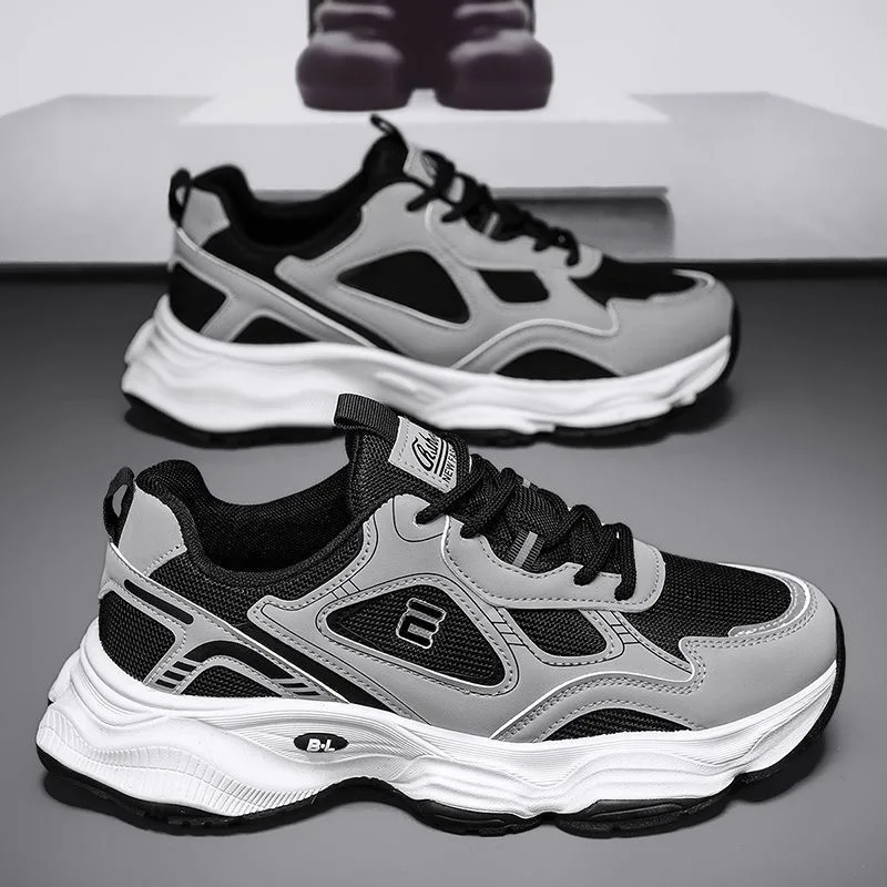 

Men's Casual Sneakers Spring Breathable Male Running Shoes for Men Designer Platform Tennis Shoes Outdoor Athletic Shoes Sneaker