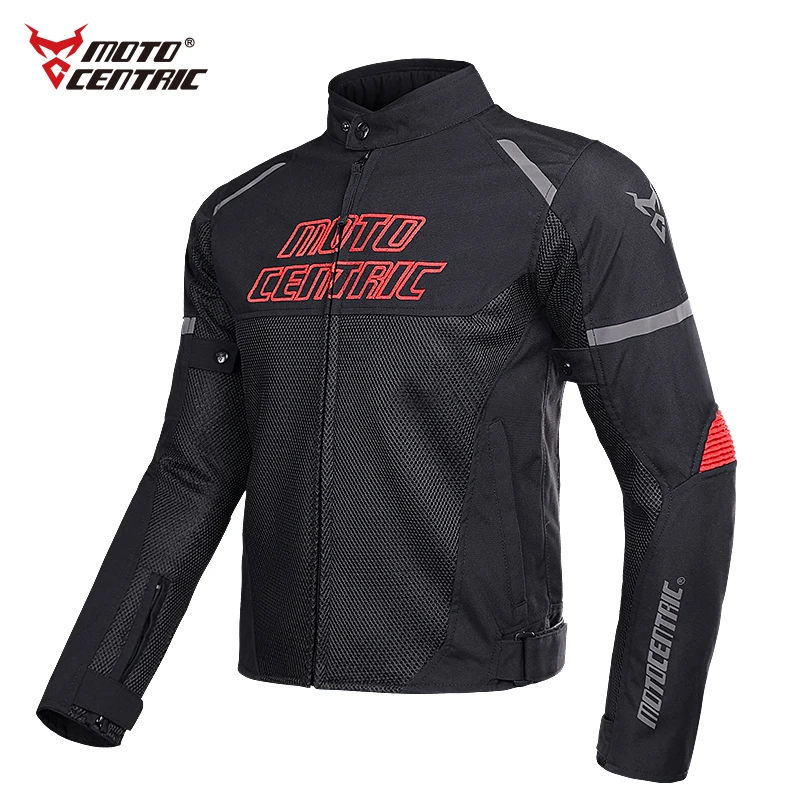 Motorcycle Jacket Man Breathable Motocross Racing Jacket With CE Protective Pad Moto Jacket Summer Motorcyclist Jacket Anti-fall