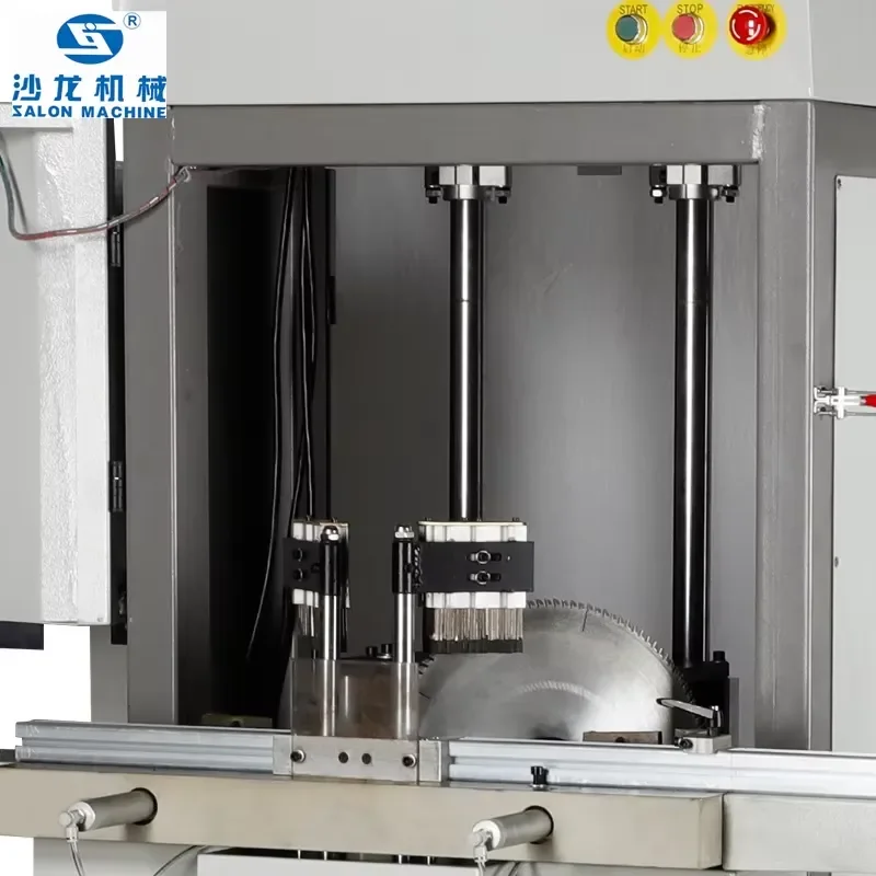 Double Saw Frame Angel Frame Corner Cutting Machine Guillotine