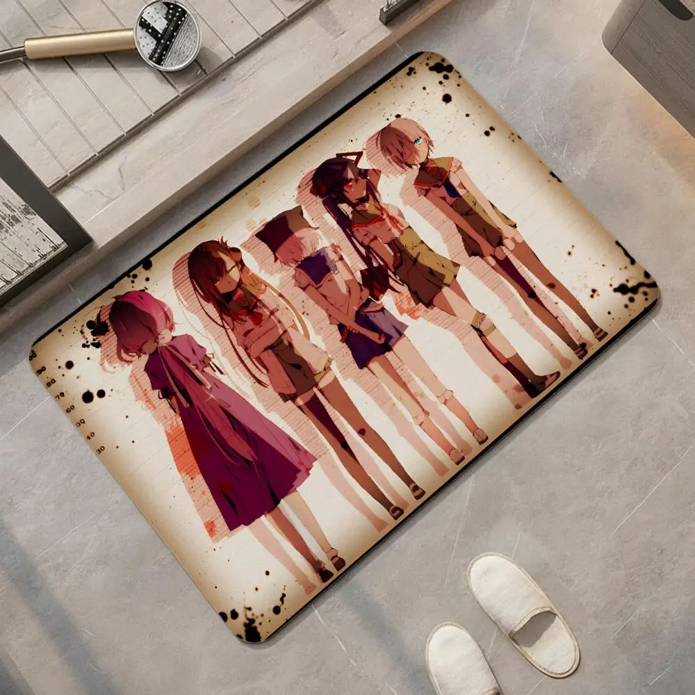 Anime G-Gakkou G-Gurashi Floor Mat Diatomite Bath Mat, Quick Dry, Absorbent, Multi-Scene Mat