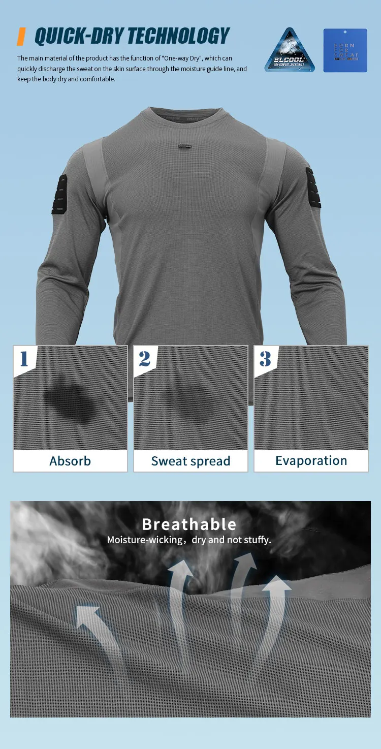 EMERSONGEAR Blue Label UMP Frogmen T-Shirt Herren Bodybuilding Fitness Sport Shirt Laufen Schießen Sportbekleidung T-Shirt – Detail 5