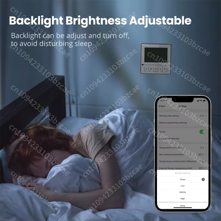 New Arrival Programmable Modbus Fan Coil Fcu Tuya Wifi Smart Room Home air Conditioner Rs485 Thermostat Temperature Controller