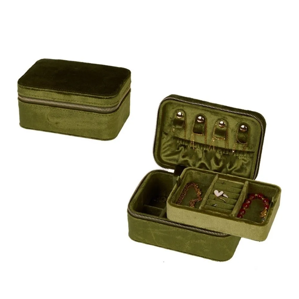 

Detachable Jewelry Packing Bag Rings Necklace Bracelet Earrings Velvet Jewelry Holder Large Capacity Organizer