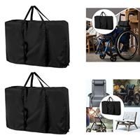 Folding Chair Storage Bag Carry Case Waterproof Oxford Cloth Large Folding Chair Cover for Travel Backpacking Beach BBQ Camping