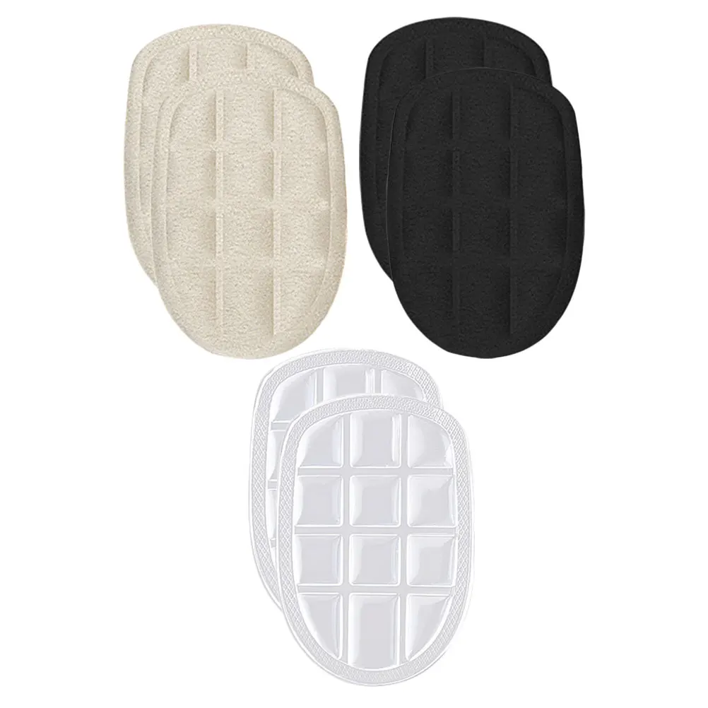 

3pcs Heel Pads Women Men Cushion For Heels Foot Pads Anti-Wear Shoe Inserts Non-Skid Breathable Reusable Heel Cushions For
