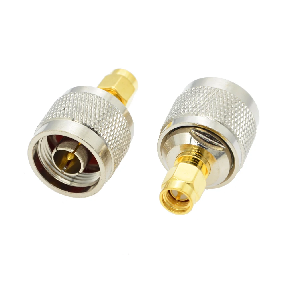 2 PCS/lot 5 Types SMA to N Adapter RF Connectors Straight N Male/Female to SMA Male/Female Adapter Coaxial