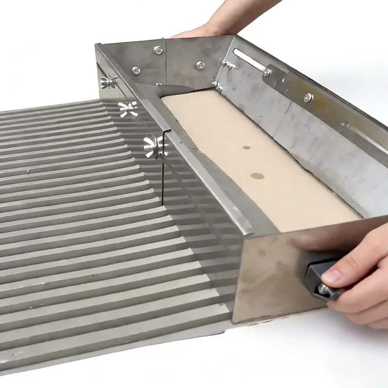 400-800mm Adjustable Square Notched Trowel Mortar Comb For Fast And Equal Application Of Adhesive On The Floor