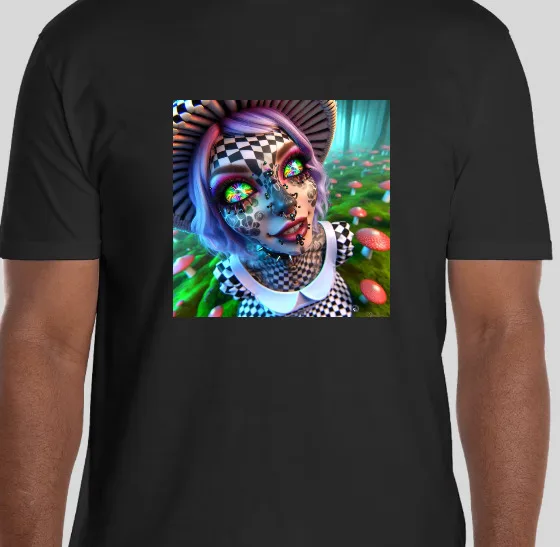 

Cool Girl Ai Image T Shirt