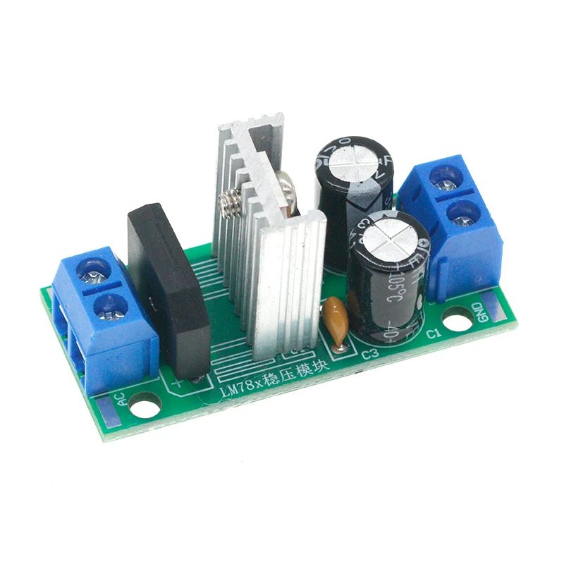L7805 lm7812 Drei-Klemmen-Regler Strom versorgungs modul Gleich richter Filter Leistungs wandler 3a Gleich richter brücke 5V 12V Stabilisator