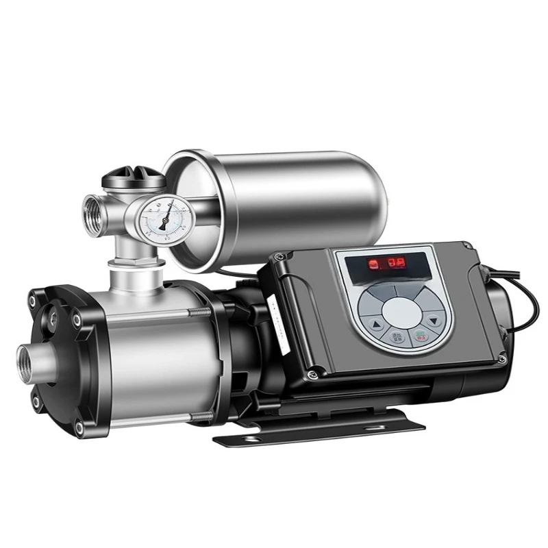 

stainless steel inverter booster pump household tap water automatic whole-house self-built house hot water villa constant pressu