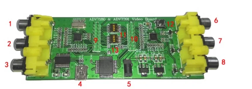 

Adv7180 Development Board, Adv7391 Development Board, ADI Video Transmission Development Board [openadsp]