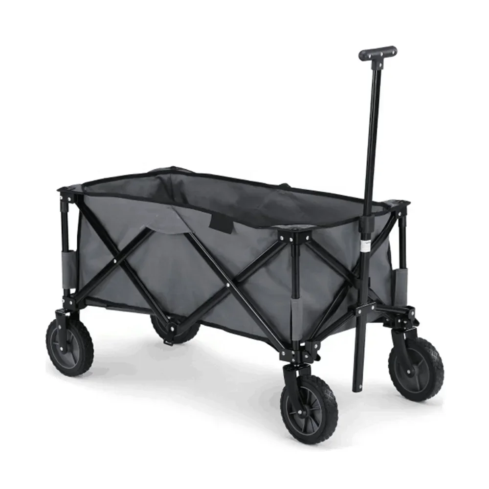 Newly Upgraded ATV Large Capacity Folding Shopping Compact Garden Heavy Duty Folding Beach Camping Trolley