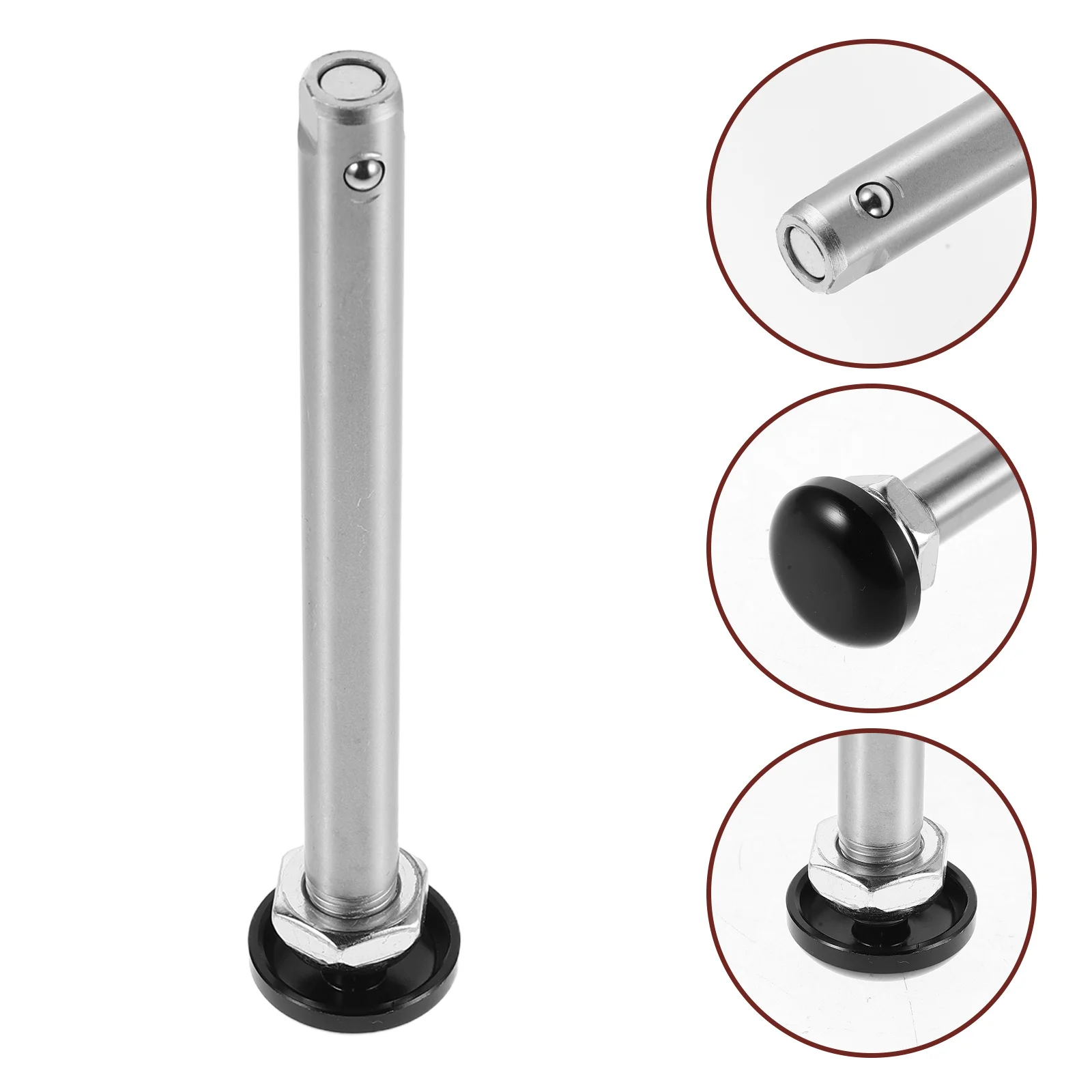 

Lightweight Stainless Steel Quick Release Axle 12mmx115mm Wear Resistant Sports Mobility Drive Wheelchair Repair Replacement