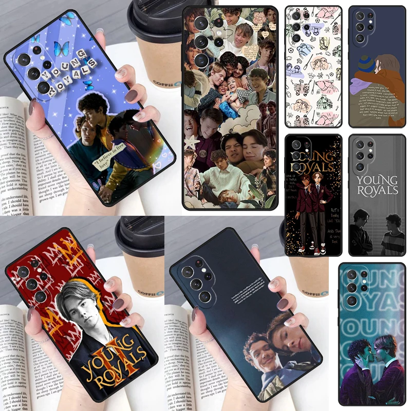 Funda para teléfono Young Royals para Samsung Galaxy S26 Ultra S25 S24 S23 S22 S21 S20 Note10 Plus FE