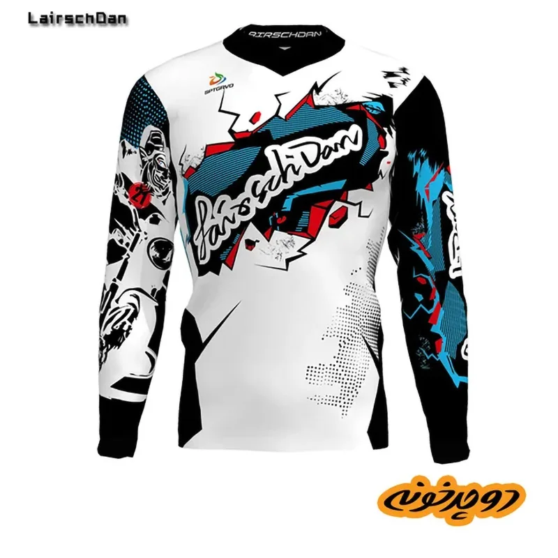 

LairschDan Long Sleeve Motocross Breathable Cycling Jersey Downhill T-Shirt Mountain Bike Shirts Motorcycle Enduro MTB Clothing