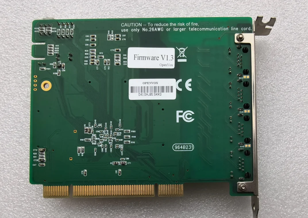 openvox D115/210/410GEN2 FIRMWARE V1.0 26AWG