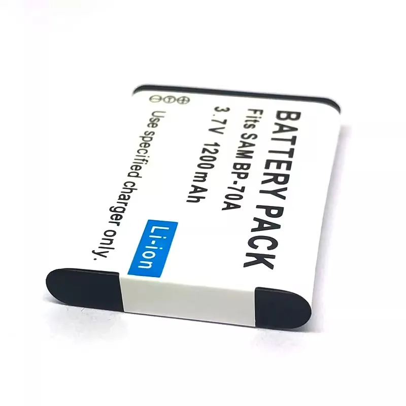 New 1200mAh BP70A BP-70A Replace Battery For SAMSUNG AQ100 DV150F ES65 ES67 ES70 ES71 ES73 ES74 ES75 ES80 MV800 ES90 ST60 ST90