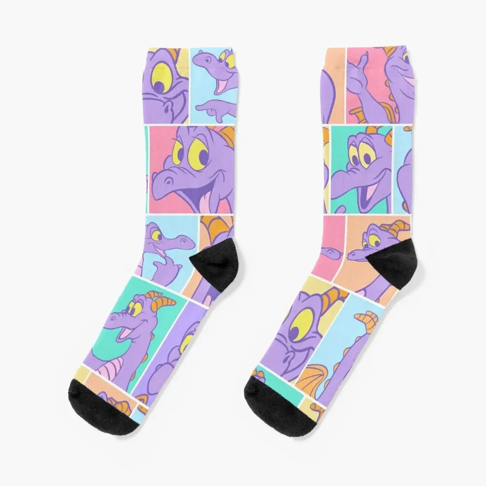 

Figment Block pattern Socks heated Men's Boy Child Socks Women's