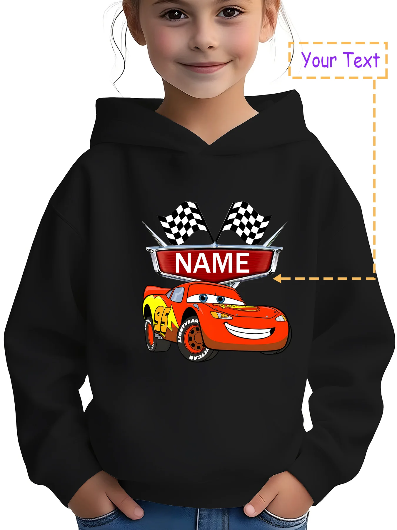 

MINISO Disney Mickey Mouse Hoodie - Mickey Mouse's funny mouth-covering design, perfect for everyday cuteness and trendy streetw