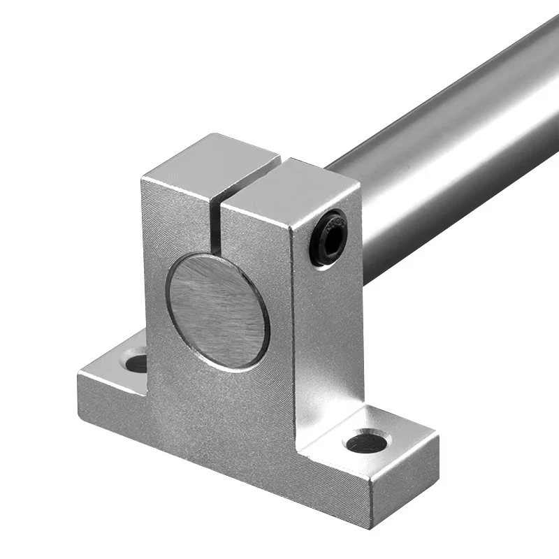 Linear Optical Axis SK Vertical Support Aluminum Alloy Bearing Frame Polished Rod Holder SK/8mm——SK/60mm